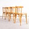 Bentwood Honey Beech Bentwood Dining Chairs, 1970s, Set of 4, Image 10
