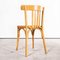 Bentwood Honey Beech Bentwood Dining Chairs, 1970s, Set of 4 2