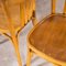 Bentwood Honey Beech Bentwood Dining Chairs, 1970s, Set of 4, Image 6