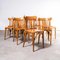 Bentwood Honey Beech Bentwood Dining Chairs, 1970s, Set of 15 4