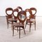 French Baumann Bentwood Dark Moutte Dining Chairs, 1960s, Set of 6 10