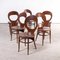French Baumann Bentwood Dark Moutte Dining Chairs, 1960s, Set of 6, Image 10