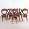 French Baumann Bentwood Dark Moutte Dining Chairs, 1960s, Set of 8, Image 7