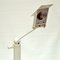 White Floor Lamp from Swiss Baltensweiler, 1960s, Image 10