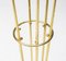 Marble Brass Floor Lamp by Alberello for Stilnovo, Italy, 1960s 8