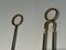 Brass & Glass Fireplace Tools, 1970s, Set of 5 7