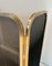 Vintage Brass and Mesh Fire Screen, 1970s, Image 7