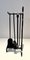 Lacquered Metal Fire Tools, 1970s, Set of 5, Image 4