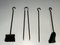 Lacquered Metal Fire Tools, 1970s, Set of 5, Image 9