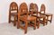 Vintage Pine Wood Dining Chair, 1980s, Image 5