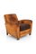 Vintage Club Chair in Leather, 1930s, Image 2