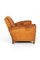 Vintage Club Chair in Leather, 1930s 3