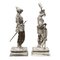 Figurines de Chevaliers Artisanaux en Argent de Neresheimer Hanau, 19ème Siècle, Set de 2 4
