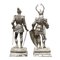 Figurines de Chevaliers Artisanaux en Argent de Neresheimer Hanau, 19ème Siècle, Set de 2 3