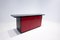 Italienisches Mid-Century Modern Sideboard in Rot & Schwarz, 1970er 7