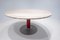 Mid-Century Modern Travertine and Metal Dining Table, Italy, 1960s 7