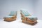 Mid-Century Modern Rattan Living Room Sofas, Armchair and Coffee Table, Set of 3, Image 16