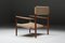 Fauteuil Scandinave en Bois avec Sangle en Corde, 1960s 3