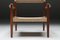 Scandinavian Wooden Armchair with Cord Webbing, 1960s 8