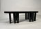 Black Resin and Marcassite Coffee Table by E. Allemeersch 9