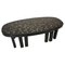 Black Resin and Marcassite Coffee Table by E. Allemeersch 1