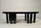 Black Resin and Marcassite Coffee Table by E. Allemeersch, Image 4