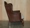 Antique Wingback Armchairs, 1880, Set of 2 15