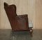 Antique Wingback Armchairs, 1880, Set of 2, Image 19