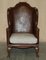 Antique Wingback Armchairs, 1880, Set of 2 3