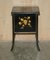 Chinese Victorian Lacquered Sewing Table, 1880s, Image 14