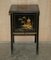 Chinese Victorian Lacquered Sewing Table, 1880s, Image 3