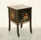 Chinese Victorian Lacquered Sewing Table, 1880s, Image 2