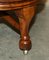 Antique Chesterfield Captains Chair in Cigar Brown Leather, 1860, Image 11