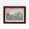 Venice, 19th Century, Monochrome Lithograph, Framed, Image 5