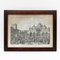 Venedig, 19. Jh., Monochrome Lithografie, gerahmt 2