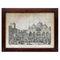 Venice, 19th Century, Monochrome Lithograph, Framed 6