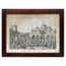 Venice, 19th Century, Monochrome Lithograph, Framed, Image 6