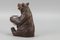 Hand-Carved Black Forest Bear with Aluminum Pot, 1920s 11