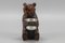 Hand-Carved Black Forest Bear with Aluminum Pot, 1920s 2