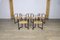 Achillea Dining Chairs by Tito Agnoli for Ycami, Italy, 1970s, Set of 5 4