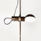 Lámpara de pie italiana moderna ajustable de metal marrón de Tronconi, años 70, Imagen 7