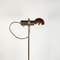 Lámpara de pie italiana moderna ajustable de metal marrón de Tronconi, años 70, Imagen 6