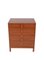 Mid-Century Chest of Drawers in Walnut by Ico Parisi for Mim Roma, Italy, 1960s 5
