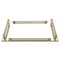 Italian 24-Karat Gold Plated and Brass Tray with Mirror Base from Dimart Milano, 1980s 1