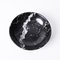 Mid-Century Italian Black Marble with White Grains Round Bowl, 1950s 11