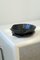 Scodelle vintage in vetro di Murano nero con piattino, set di 2, Immagine 5