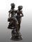 Auguste Moreau, Two Women, 1800s, Bronze, Image 1