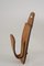 Wall Hooks in Fawn Stitching Leather in the style of Jacques Adnet, Set of 4 5