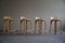 Tabourets Vintage par Alvar Aalto pour Artek, 1960s, Set de 4 11