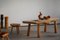 Vintage Table in Pine with Club Legs, 1950s, Image 18